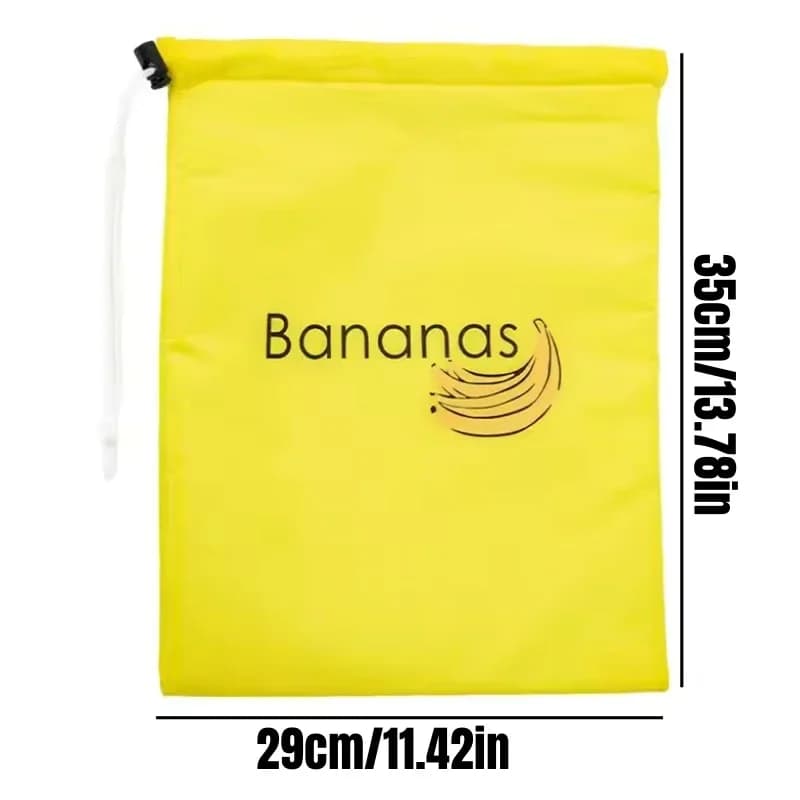 Bananų ir salotų laikymo maišeliai šviežumui išsaugoti, 1 / 2 / 3 / 5 vnt.
